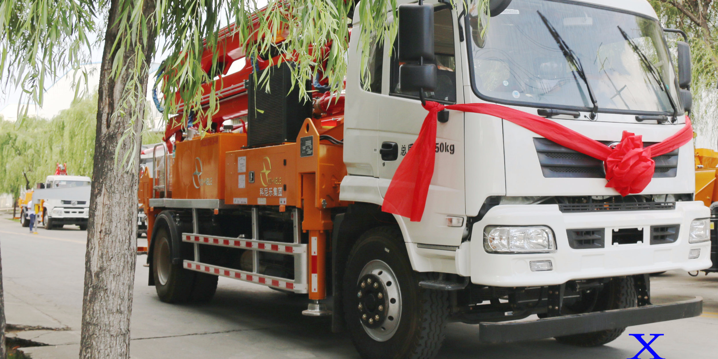 小型泵車(chē)車(chē)胎發(fā)生故障不要急，科尼樂(lè)教你輕松解決