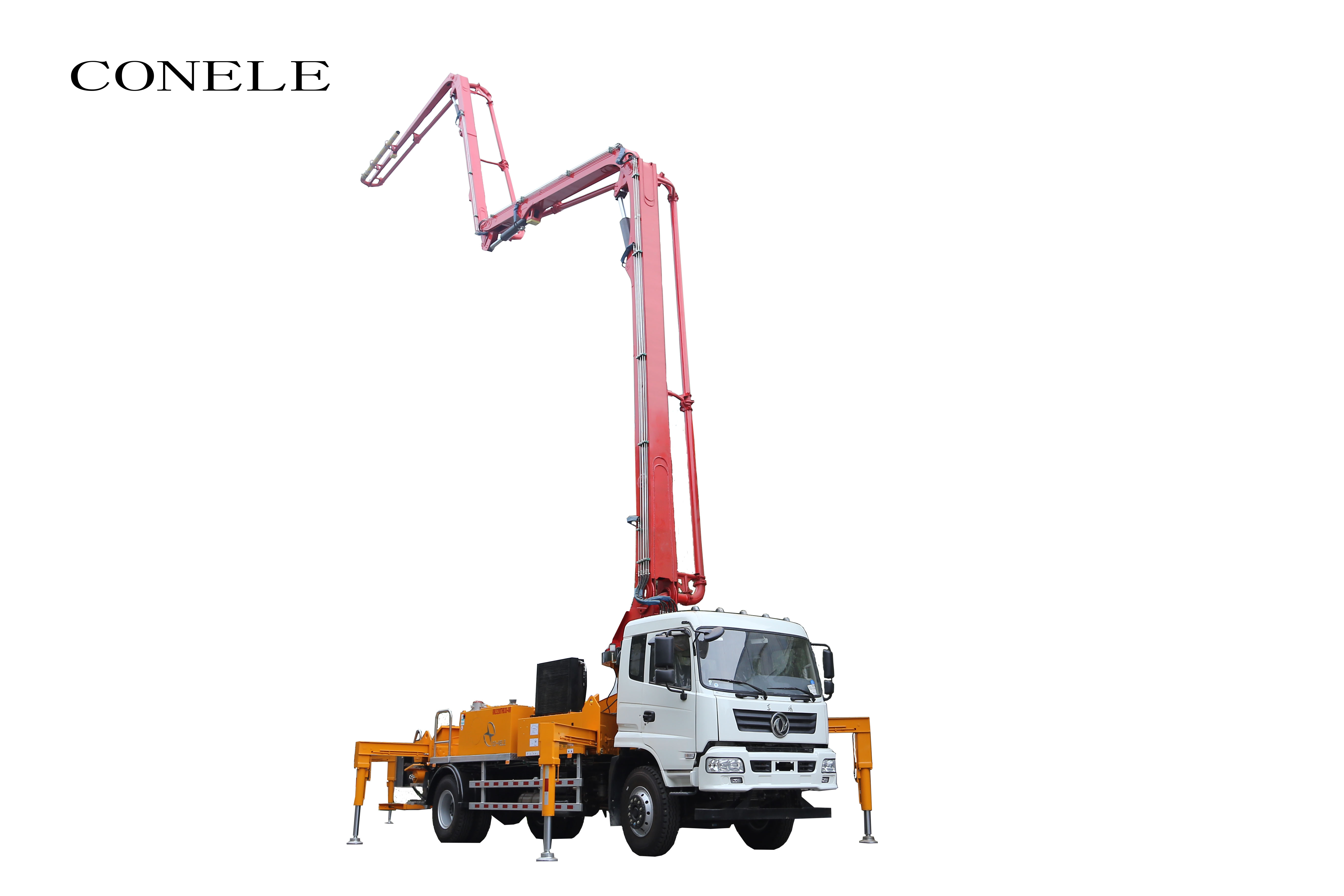 天泵，科尼樂(lè)小型混凝土泵車 