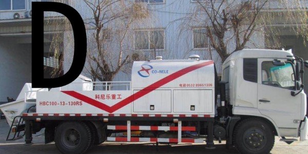 操作上的錯誤引起的混凝土泵堵塞