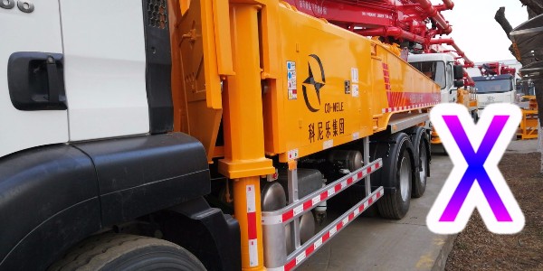 小型混凝土泵車的主要組成部分，組成一臺完整的泵車——科尼樂集團